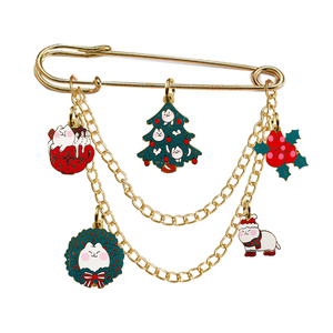 Chine fabricants bébé barre d'<span class=keywords><strong>or</strong></span> décor de noël broche Clips de sécurité broche <span class=keywords><strong>or</strong></span> - Product Image 1