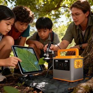 Estación de Energía Portátil Inalámbrica de 1200W y 1030.4Wh, Generador Solar de Onda Sinusoidal Pura LiFePO4, para el Hogar, Exteriores y Camping - Product Image 6