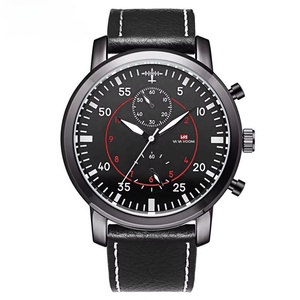 Montre à quartz élégante pour homme OEM ODM avec bracelet en nylon vert, petits cadrans décoratifs, montre-bracelet décontractée pour le sport et les activités de plein air - Product Image 4