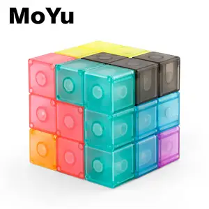 Moyu Meilong Ruban Magnetic Cube 3D Twist building blocks Puzzle Cubing Classroom Speed Cube For Kids