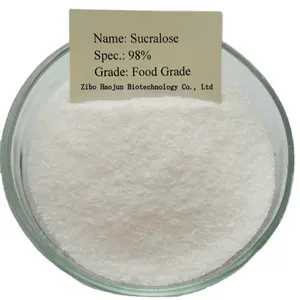 Halal Certified Food Grade Sweeteners Sucralose Powder 1kg Aluminum Foil Bag 10kg Bucket/Box Packaging Kosher Daily Chemicals