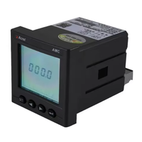 Acrel AMC72L-DI Amperímetro Digital de CC con Precisión del 0.5%, Múltiples Entradas (5A Directo / 4-20mA / 75mV Shunt), RS485 Modbus y Salida de 4-20mA