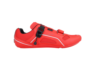 Zapatos de remo con suela de TPU duradera, diseño de hebilla giratoria Rocky, en color rojo, con logotipo personalizado OEM, ideales para entrenamiento de remo. - Product Image 3