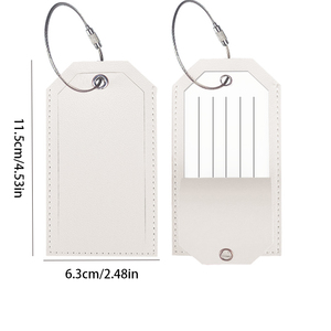 Durable Luggage Tag Anti-lost Travel Baggage <b>Label</b> Portable Hanging ID Tag Reusable Check-in Tag Pendant for <b>Suitcase</b> Travel - Product Image 4