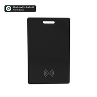 Traceur GPS Android certifié Google pour localiser les cartes bancaires intelligentes, mini dispositif de suivi de portefeuille rechargeable anti-perte