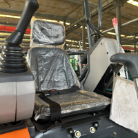 Mini-excavatrice 2T pour pompe hydraulique et moteur, pelle sur chenilles 2000 kg, cabine, CE ISO EPA EURO5, livraison rapide
