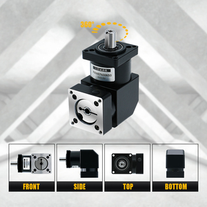 Réducteur à angle droit PXW 57 pour moteur 23, rapports 64 96 100 120 144 150 180 216 - Product Image 1