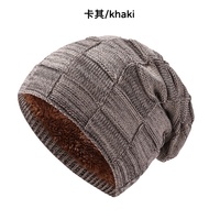 Gorro Rasta para Hombre al por Mayor, Cálido, Suave, Forrado de Felpa, Tejido Holgado de Algodón y Bambú, Estilo Slouchy, con Parche Personalizado, Logotipo, Camuflaje y Puntos