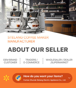 Cafetera y Máquina de Espresso Italiana Profesional de Acero Inoxidable con Sistema de Preparación Programable para Uso Doméstico - Product Image 5