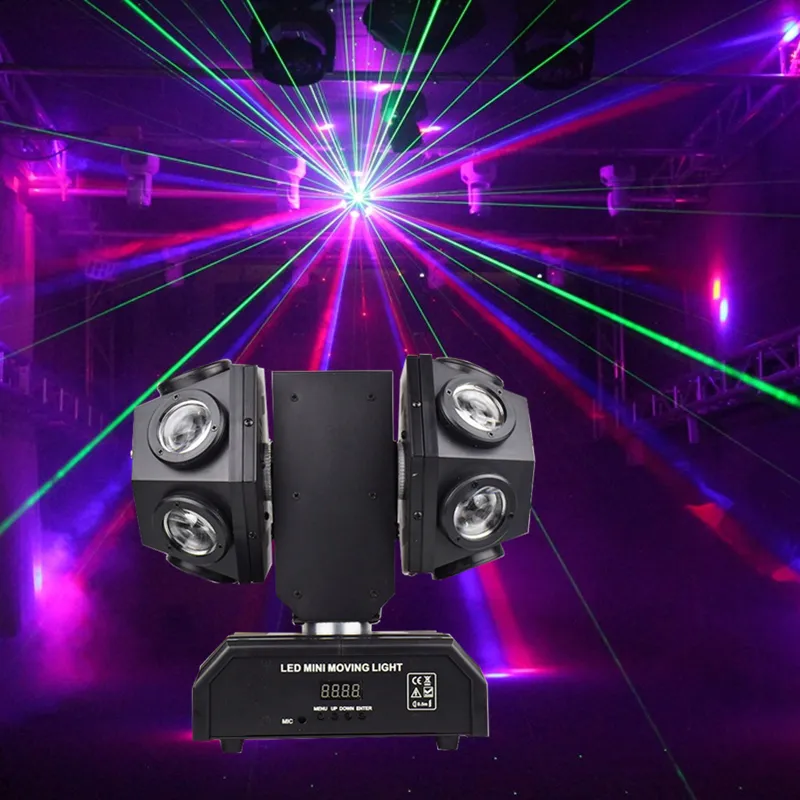 Party Show 12*10W Rgbw 4in1 Led Moving Head Beam Laser Disco Licht