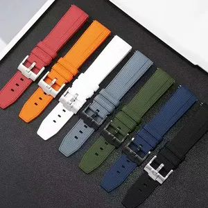 Per Iwc bracciale Fkm orologio in gomma cinturino 20mm 22mm di alta qualità a sgancio rapido cinturino in gomma cinturini