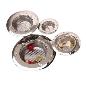 Filtre de vidange d'évier en acier inoxydable à mailles fines, bord épaissi, pour drain de sol - Vente chaude directe usine - Product Image 2