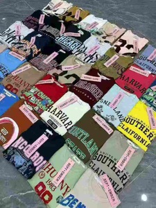 Marque de mode urbaine américaine, coton haute densité, nouveaux motifs, toutes tailles, version large, unisexe - Product Image 5
