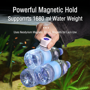 Pembersih Kaca Akuarium Magnetik Mini Sikat Pembersih Alga Dua Sisi untuk Tangki Ikan - Product Image 3