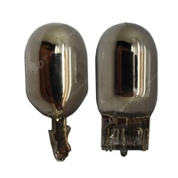 12V 21W 582 T20 W21W 7440 Halogen Birne Silber Chrom Bernstein Glas Licht Einzigen Filament Auto Birne