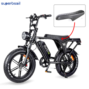 Sella <span class=keywords><strong>per</strong></span> Bicicletta Superbsail Original OUXI V8, Super Confortevole con Ammortizzatore in Gel, in Pelle, Ricambio <span class=keywords><strong>per</strong></span> <span class=keywords><strong>Bici</strong></span> da Montagna e da Strada - Product Image 5