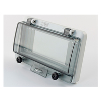 Caja de Distribución Eléctrica para Exteriores WNZJ CZ-08 IP67 Impermeable con Cubierta de Plástico y Ventana, 220V/400V 50/60Hz
