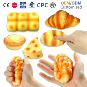 Juguete Antiestrés de Pan Realista, Suave, de Rebote Lento, para Aliviar la Ansiedad en Adultos, Ideal para Fotografía - Product Image 1