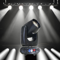 BFlight Sharpy Dj Light Beam Spot Mini 250W Moving Head Light Blanc Contrôle DMX512 Zoom 9-30 Ampoules Halogènes IP33 pour Parc à Thème et Scène
