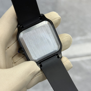 <span class=keywords><strong>Orologio</strong></span> Meccanico da Uomo di Alta Qualità con <span class=keywords><strong>Quadrante</strong></span> <span class=keywords><strong>Bianco</strong></span> Personalizzato, Lancette Romane e Cinturino in Silicone - Product Image 6