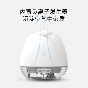 เครื่องกระจายกลิ่นหอมสีดำ 400 มล. เครื่องเพิ่มความชื้นแบบอัลตราโซนิก พร้อมไฟ LED สำหรับใช้ในบ้านและสำนักงาน - Product Image 3