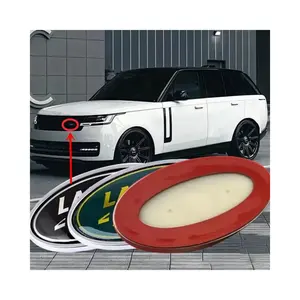 Groothandel Zwarte Grille Grille-Embleem Badge Naamplaatje Voor Land Rover