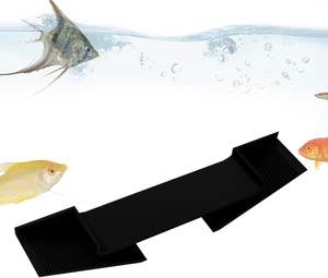 Plastic Milieuvriendelijke Garnalen Verbergen Hoek Ondergrondse Koepel Driehoek Curve Gat Voor Aquatisch Terrarium Gebruik - Product Image 6