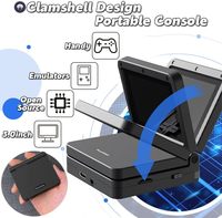 Console de jeu portable Joycent V90 avec écran couleur IPS de 3 pouces, 16 Go/64 Go, Wi-Fi, prenant en charge 16 simulateurs PS1
