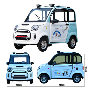 Mini SUV électrique léger à quatre roues, propulsion arrière, sièges en cuir, toit métallique, caméra, pas cher, pour adultes - Product Image 5