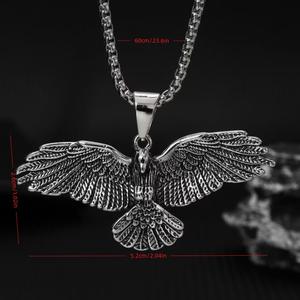 Collier classique en acier inoxydable avec nœud <span class=keywords><strong>celtique</strong></span> de sorcière, plaqué argent véritable ancien, amulette quaternaire, collier de <span class=keywords><strong>mythologie</strong></span> <span class=keywords><strong>nordique</strong></span> - Product Image 5
