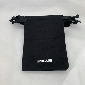 Bolsa de Regalo de Lona de Algodón Ecológica y Duradera con Cordón, Impresa con Logotipo Personalizado, para Empacar Celulares y Aretes - Product Image 2