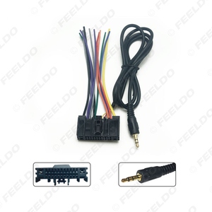 <span class=keywords><strong>Adaptateur</strong></span> de fil Audio stéréo de faisceau de câblage d'<span class=keywords><strong>autoradio</strong></span> pour <span class=keywords><strong>Ford</strong></span> Ferry Focus <span class=keywords><strong>Mondeo</strong></span> Fiesta 3.5mm prise de câblage AUX - Product Image 2