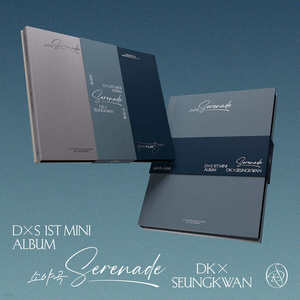 Mini-album de luxe DK X Seungkawn 1er, Serenade BLUE Ver, album SEVENTEEN, album K-pop standard, CD, album de musique coréenne - Product Image 3