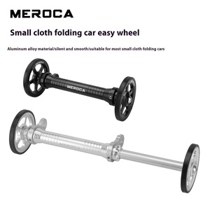 MEROCA <span class=keywords><strong>tige</strong></span> télescopique réglable Installation facile en alliage d'aluminium roue de voiture frein à disque petit tissu roue de vélo pliante - Product Image 5