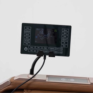 <b>Massage</b> Chair Full Body 3D Robotic <b>Hand</b> <b>Massage</b> SL Guide Rail PU Leather Bluetooth Voice Control Home Use - Product Image 2