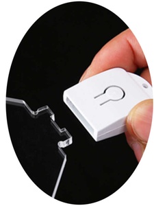 Hiện đại Vòng Acrylic cupcake hiển thị đứng với LED <span class=keywords><strong>String</strong></span> Lights món tráng miệng Pastry tháp chủ - Product Image 5