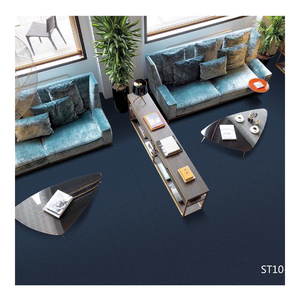 Dễ Dàng Cài Đặt Có Thể Tháo Rời Nylon Thương Mại Văn Phòng Sàn Thảm Gạch Thương Mại Vòng Lặp Đống <span class=keywords><strong>PVC</strong></span> Ủng Hộ Gạch Thảm Alfombra De - Product Image 6