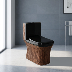 Vistaar Décoratif Top qualité Fabricant Chinois Américain Salle De Bains Water Closet Personnalisé Céramique Toilette Une Pièce - Product Image 1