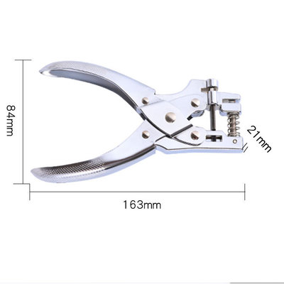 Плоскогубцы для перфорации с круглым отверстием и длинным отверстием, 2 в 1, для бумаги, ПВХ, бейджа для удостоверения личности