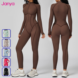 Janya forza mezza cerniera manica lunga tuta sportiva Yoga colletto - Product Image 4