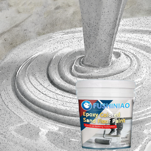 Marmor-Effekt Epoxid-Selbstverlaufende Farbige Sand-Flüssigbeton-Bodenbeschichtung - Product Image 1