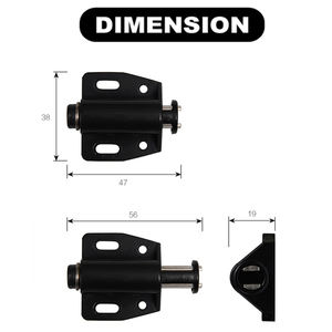 Aimants d'armoire <span class=keywords><strong>pour</strong></span> cuisine, <span class=keywords><strong>placard</strong></span>, <span class=keywords><strong>placard</strong></span> et <span class=keywords><strong>porte</strong></span> de meubles, ferme-<span class=keywords><strong>porte</strong></span>, loquet et loquet magnétiques - Product Image 5