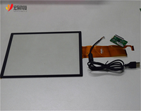 Écran tactile TFT LCD Grahowlet HX1211702 Raspberry Pi 12,1 pouces, contrôleur capacitif USB LVDS, rapport d'aspect 4:3
