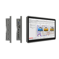 PC industriel tout-en-un avec écran tactile 13,3 pouces, IP65, processeur Core i7/i5, montage VESA, ordinateur industriel embarqué