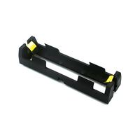 Boîtier de support de batterie CR123A CR2 3A, module de batterie externe DIY, montage sur carte PCB, noir JIATEL