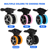 Housses de roues de valise silencieuses et absorbant les chocs |   Protections de roulettes antidérapantes en silicone épaissi