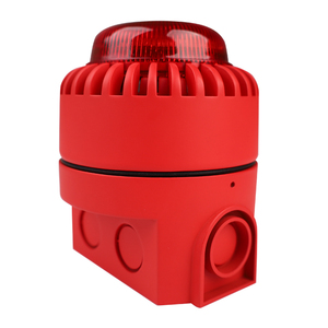 Dc 24V lửa nhấp nháy Còi báo động với ánh sáng đèn flash sừng nhấp nháy âm thanh báo cháy còi báo động loa hệ thống báo cháy Phụ kiện từ nhà máy - Product Image 1