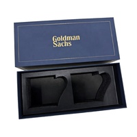 Boîte d'emballage en carton de luxe personnalisée, boîtes à couvercle supérieur et inférieur pour tasse à café avec insert en mousse