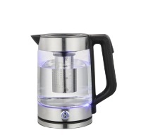 Chaudière à eau chinoise OEM de 1,8 l, Offre Spéciale, haute qualité, avec infuseur à thé, théière électrique en verre, bouilloires électriques