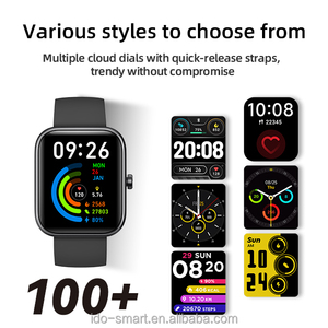 Nuevo <span class=keywords><strong>Reloj</strong></span> Inteligente IDW25 de 1.83 Pulgadas HD, <span class=keywords><strong>con</strong></span> <span class=keywords><strong>Alexa</strong></span>, Resistente al Agua IP68, Llamadas Bluetooth, Monitor de Salud, para iOS y Android - Product Image 3
